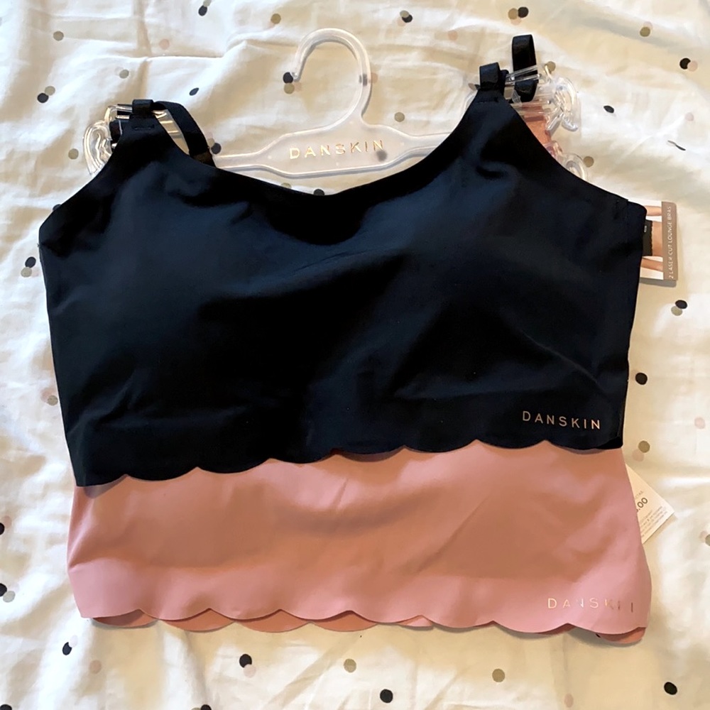 NWT Danskin Laser Cut Lounge Bras